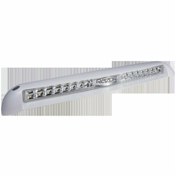 Entretenimiento 18 in. Flush Mount Flood Pattern Razor Light Bar White EN3756177